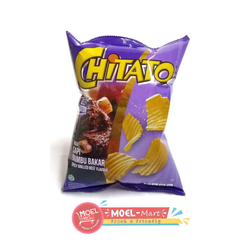 Jual CHITATO Rasa Sapi Bumbu Bakar 68gr | Shopee Indonesia