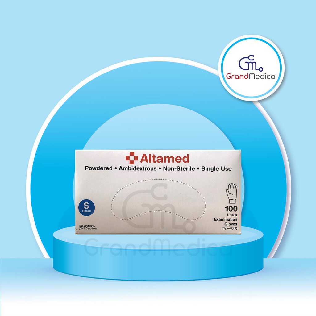 Jual Sarung Tangan Latex Altamed / Handscoon Altamed - Isi 100 | Shopee ...