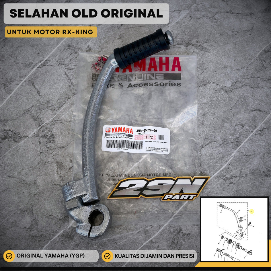 Jual KICK STARTER ENGKOL SELAHAN RX KING RXK LAMA RXS ORIGINAL 3HB ...