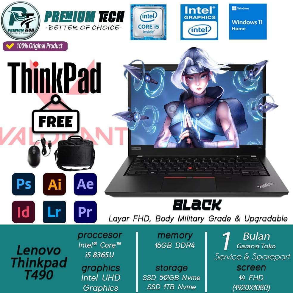 Jual YANG BARUUU LAPTOP MURAH LEN THINKPAD X280 T480 T470 T490 INTEL ...