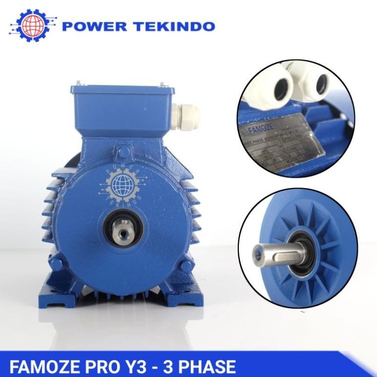 Jual CODE123 - Famoze Pro Dinamo 3 Phase 4 HP 1500 RPM / 4 HP 2800 RPM ...