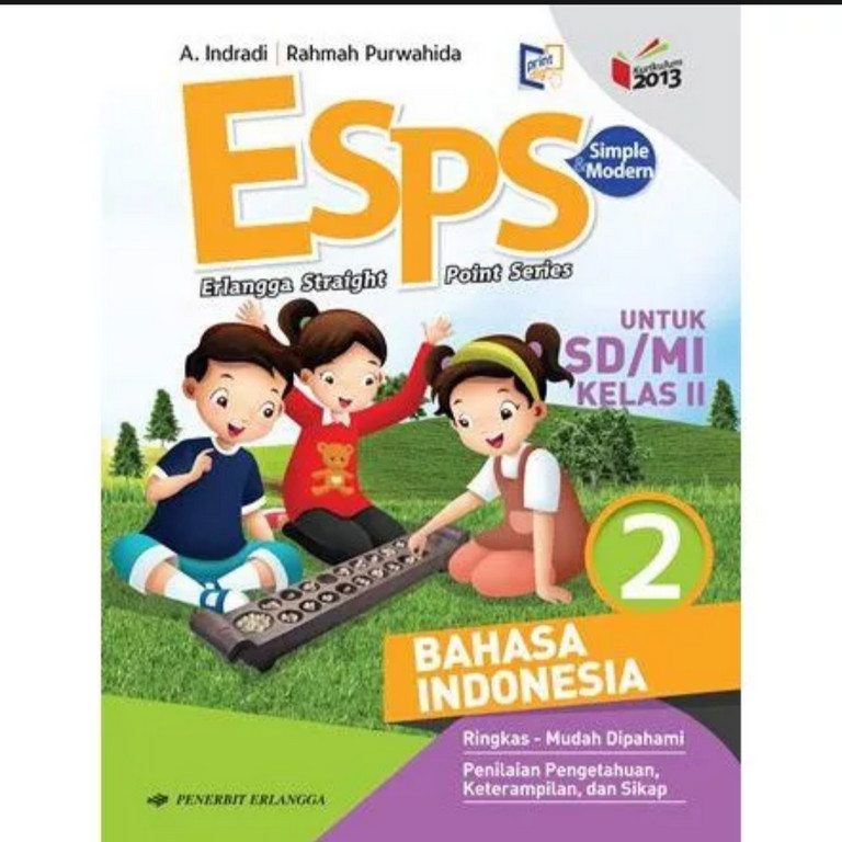 Jual BUKU BEKAS ESPS BAHASA INDONESIA KELAS 2 SD ERLANGGA K13 REVISI ...