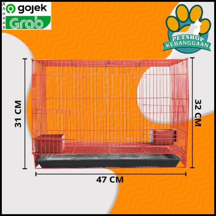 Jual Kandang Hewan Kelinci Besi Lipat Premium Rabbit Cage | Shopee ...