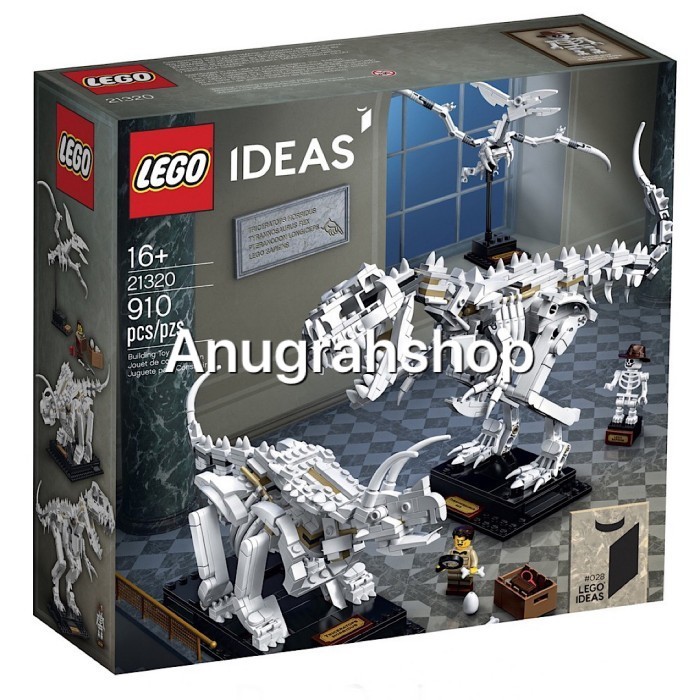 Jual LEGO 21320 IDEAS Dinosaur Fossils - Blocktopia | Shopee Indonesia