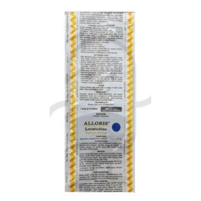 Jual ALLORIS STRIP 10'S | Shopee Indonesia