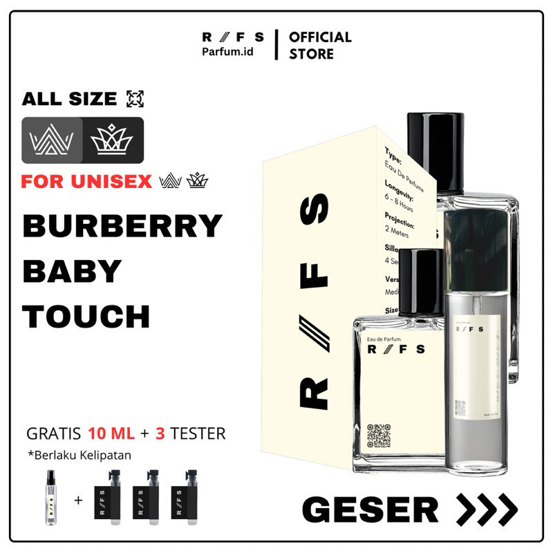 Burberry baby touch mit alkohol best sale