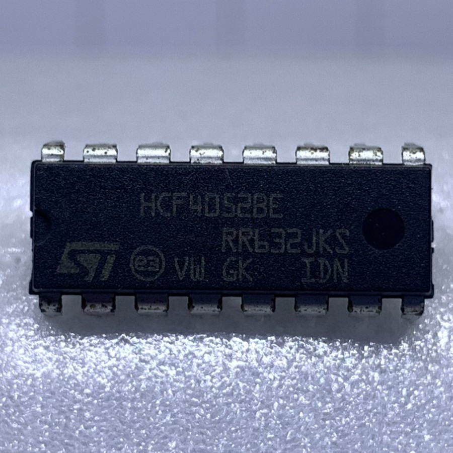 Jual IC HCF 4052 / HCF 4052 / HCF4052 / HCF 4052 IC / HCF 4052 MC harga ...