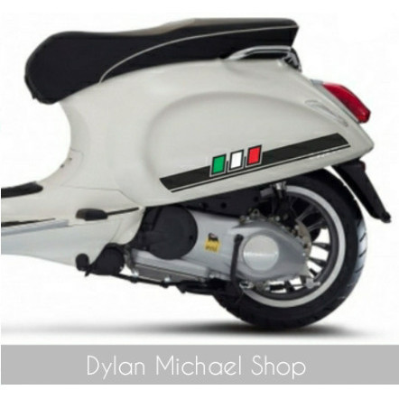 Jual Stiker List Italian Style Cutting Sticker Motor Vespa Scoopy ...