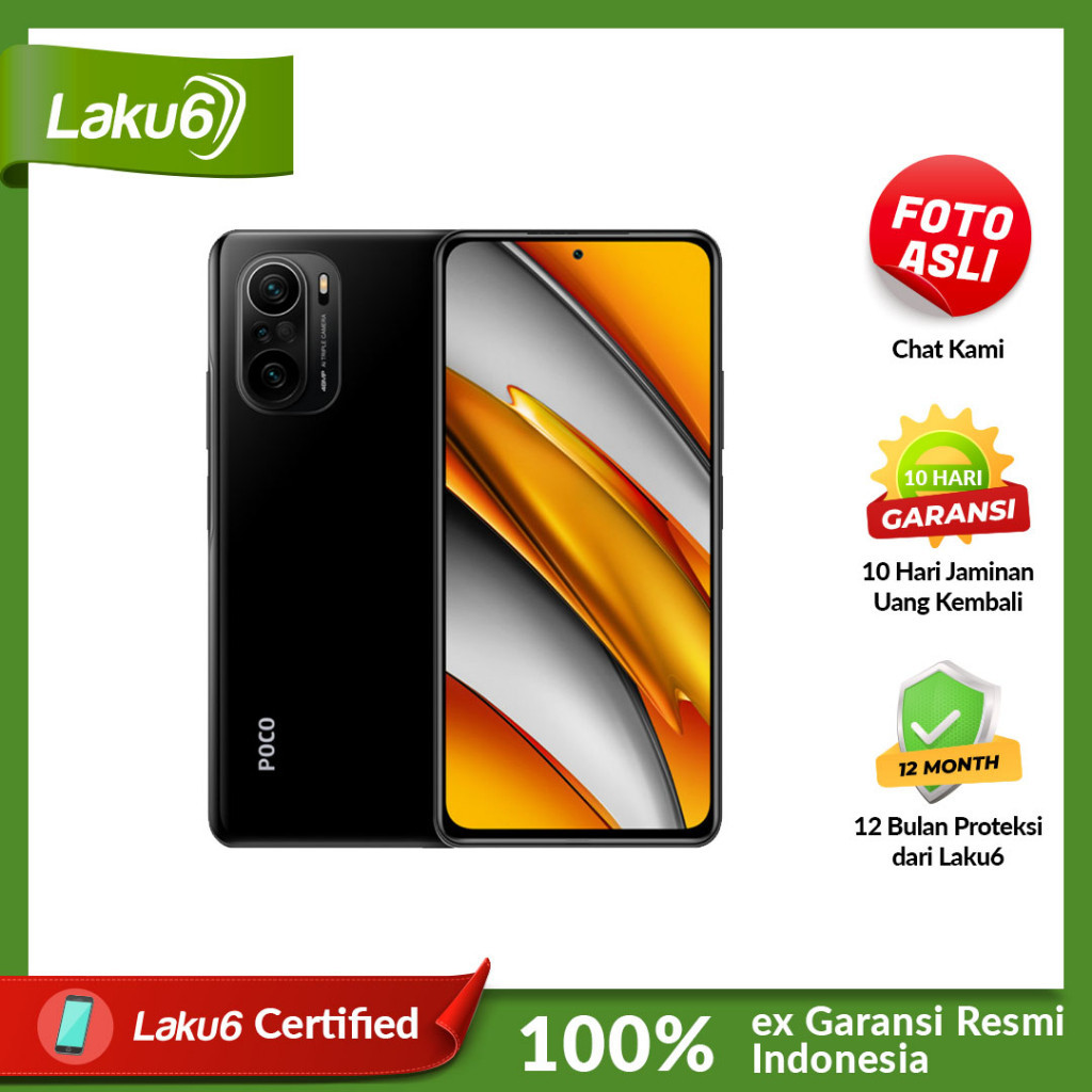 Poco F3 5G 2.25 TB/ 16GB/ SIMフリー/ セット（Jual Poco F3 8