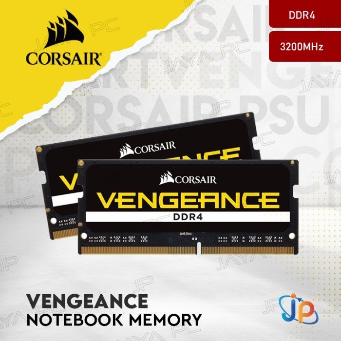 Memoria RAM Corsair Vengeance 32GB (2x16GB) DDR4 3200MHz SODIMM