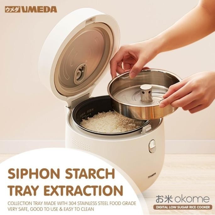 Jual [Promo] Umeda Okome Rice Cooker Low Sugar Smart Rice Cooker Low ...