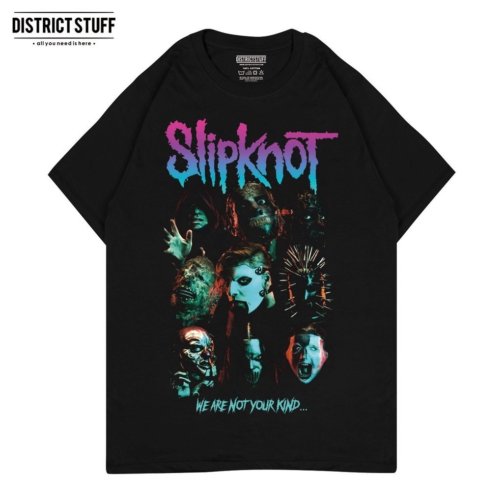 Jual Kaos Band Slipknot Not Your Kind Tshirt Oversize Vintage Pria