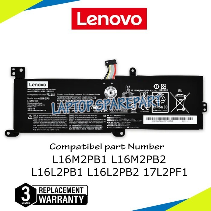 Jual Original Lenovo L16M2PB1 L16M2PB2 L16M2PB3 L16L2PB1 L16L2PB2 ...