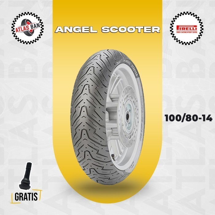 Jual Ban Motor Matic PIRELLI ANGEL SCOOTER 100/80 Ring 14 Tubeless ...