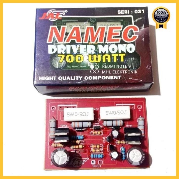 Jual Kit Namec Driver Mono Watt Jal Kit Power Amplifier Drive