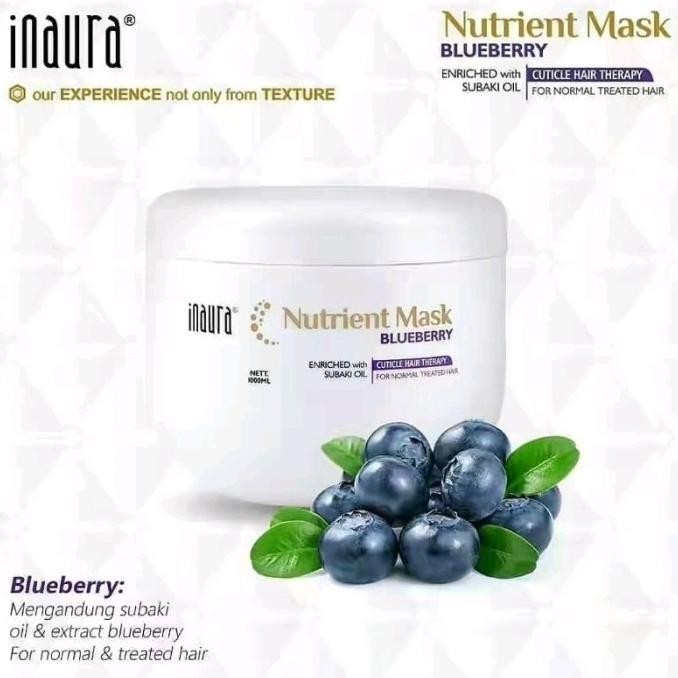 Jual INAURA NUTRIENT MASK / Masker Rambut 500gr GLM | Shopee Indonesia