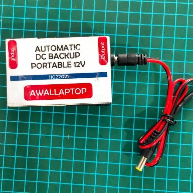 Jual automatic DC backup 12V portable UPS DC CCTV router wifi | Shopee ...
