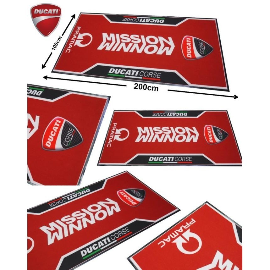 Jual Karpet Motor Motorcycle Mat Universal Yamaha Kawasaki Honda Suzuki ...