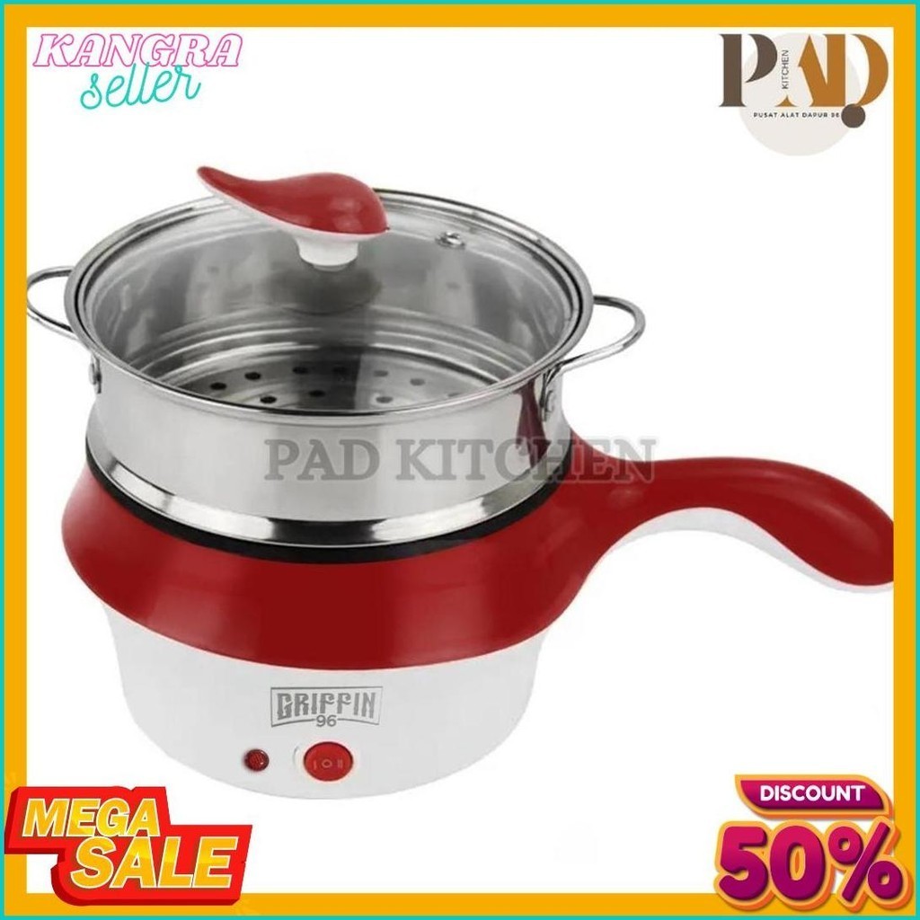 Jual Panci Kukusan Listrik Multifungsi Model Hiu/Kompor Elektrik ...