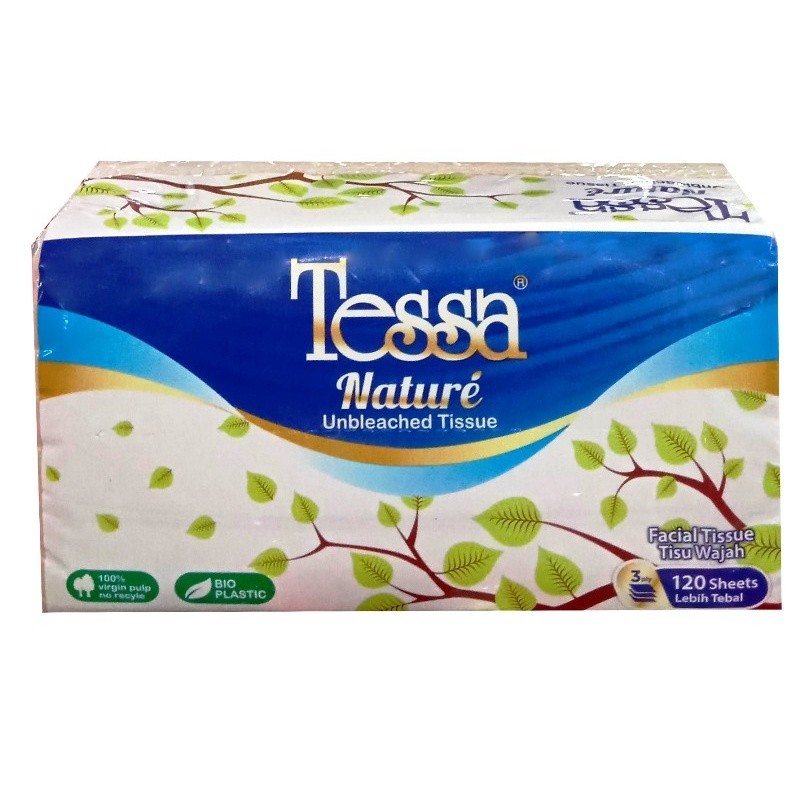 Jual S49258 TESSA TP-07 NATURE UNBLEACHED TISSUE FACIAL 120`S MAJU ...