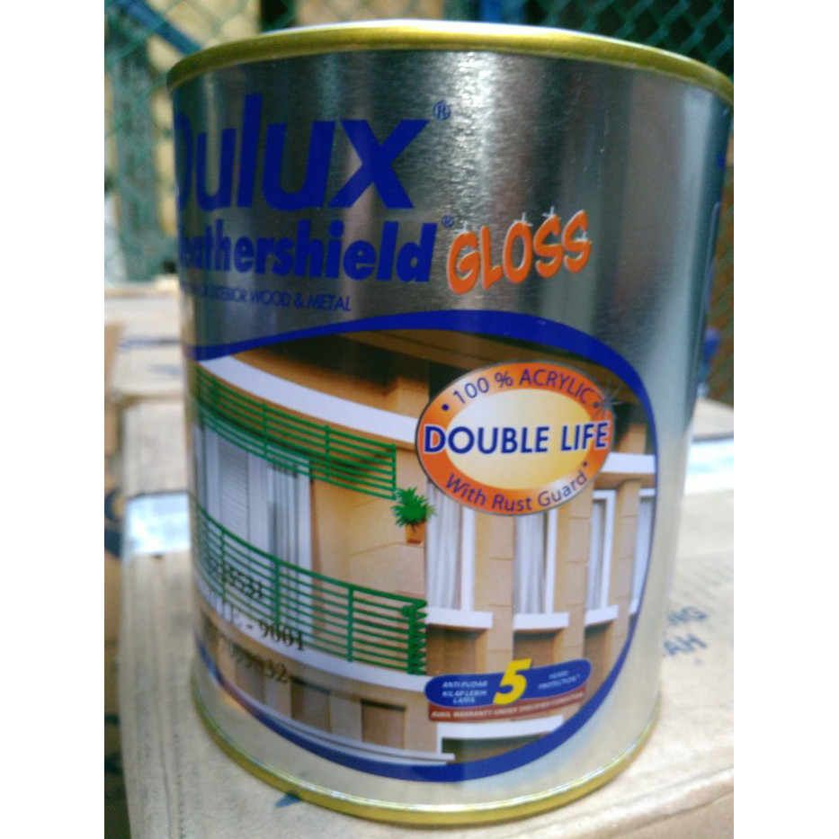 Jual Produk dulux weathershield gloss cat minyak untuk kayu dan besi