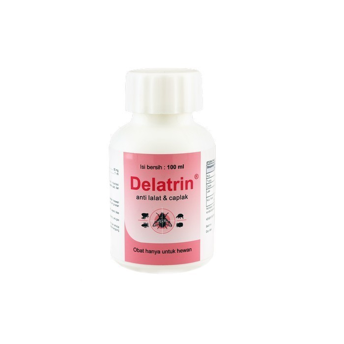 Jual Sale Obat Anti Parasit & Serangga Pengganggu Hewan (Delatrin 100 ...