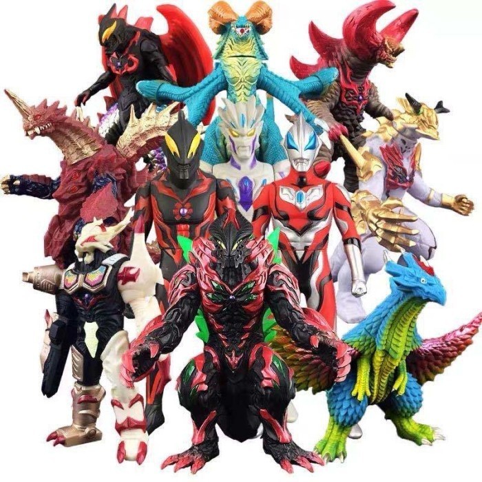 Jual action figure monster ultraman kaiju ultra red king ginga golza ...