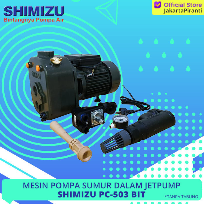 Jual Shimizu PC-503 BIT Pompa Sumur Dalam Otomatis 50 meter NICE ...