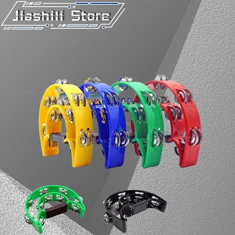 Jual df-8 SPEEDS Alat Musik Tamborin Tambourine Double Ring Plastik ...