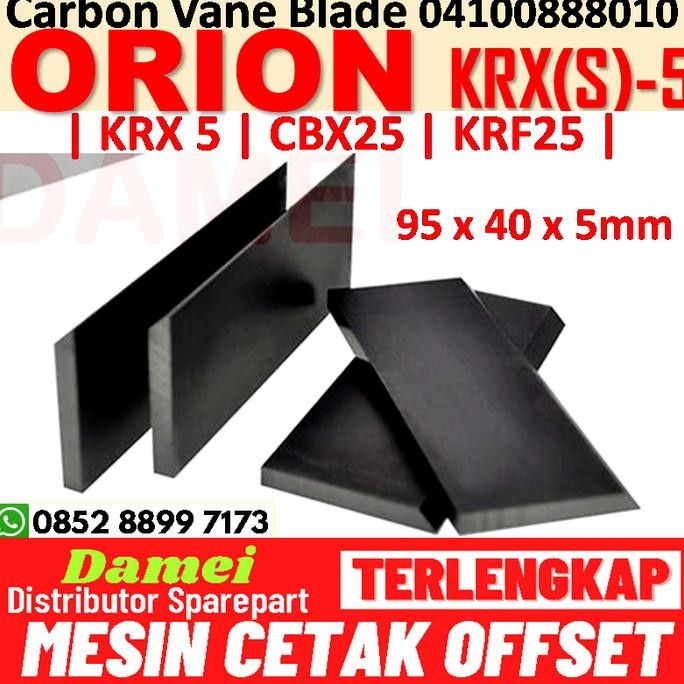 Jual Carbon Blade Orion Krx5 Krf25 Cbx25 Pompa Vacuum Carbon Vane Krx(S ...