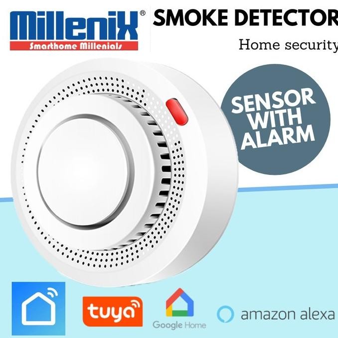 Jual SMART SMOKE DETECTOR FIRE ALARM SENSOR PENDETEKSI ASAP TUYA ...