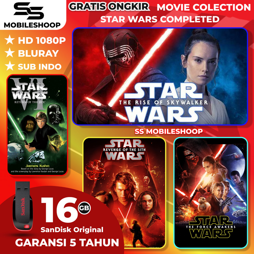 Jual Flashdisk 16GB Flashdrive usb 2.0 ( StarWars ) | Shopee Indonesia