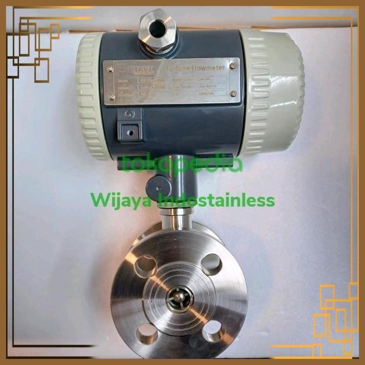 Jual [WDS] FLOW METER SHM TURBINE DIGITAL 3" INCH DN 80 FLANGE | Shopee ...