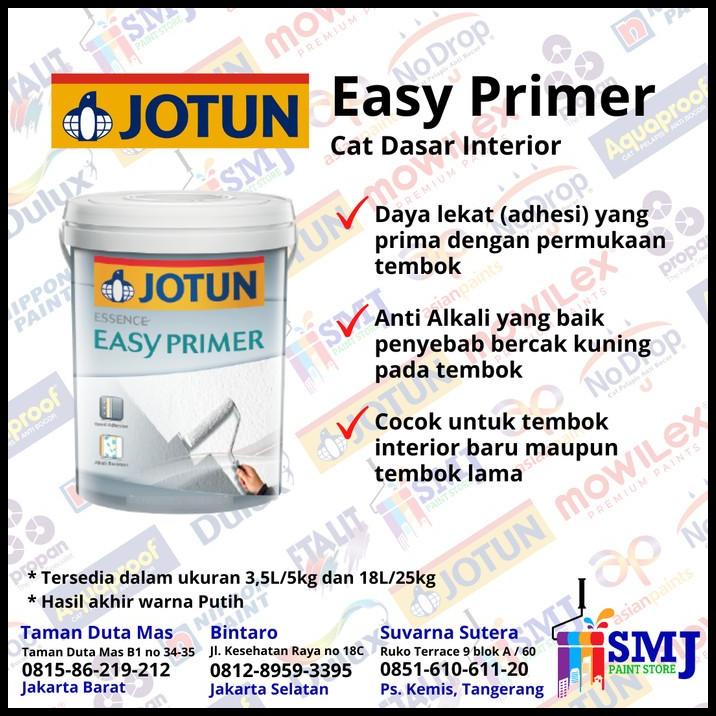 Jual Cat Dasar Tembok Interior Jotun Essence Easy Primer Kemasan 18l 25kg Shopee Indonesia 9551