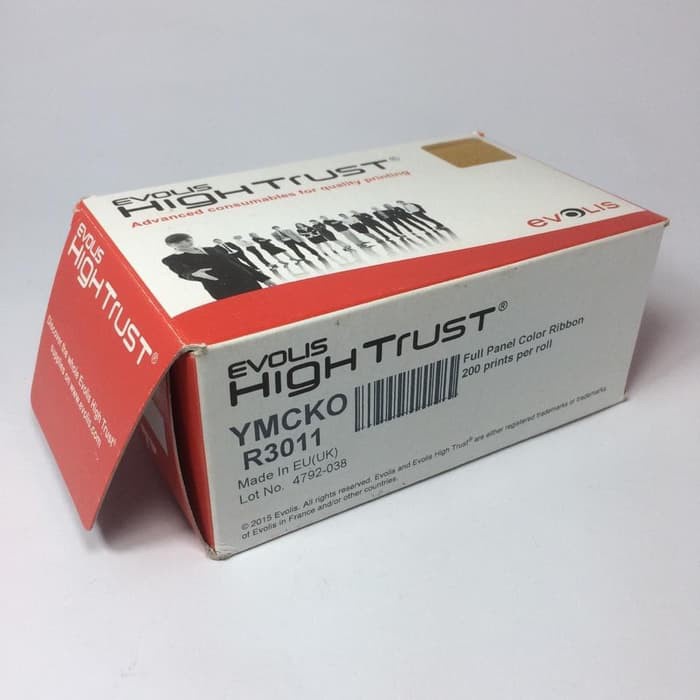 Jual PITA/ RIBBON PRINTER ID CARD EVOLIS YMCKO FIVE-PANEL P/N: R3011 ...