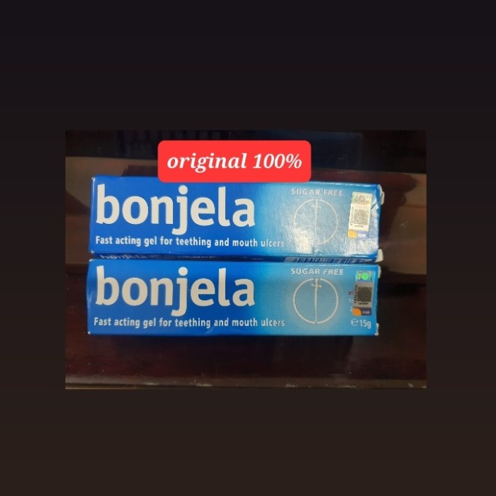 Jual BONJELA GEL FOR TEETHING & MOUTH ULCERS 15G - IMPORT ORIGINAL ...