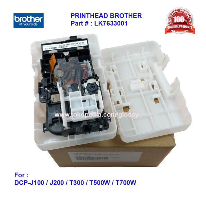 Jual PRINTHEAD BROTHER DCPJ100 / J200 / T300 / T500W / T700W (ORIGINAL