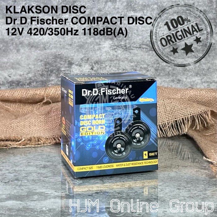 Jual KLAKSON COMPACT DISC 12V DR D FISCHER GERMANY ORIGINAL best seller ...