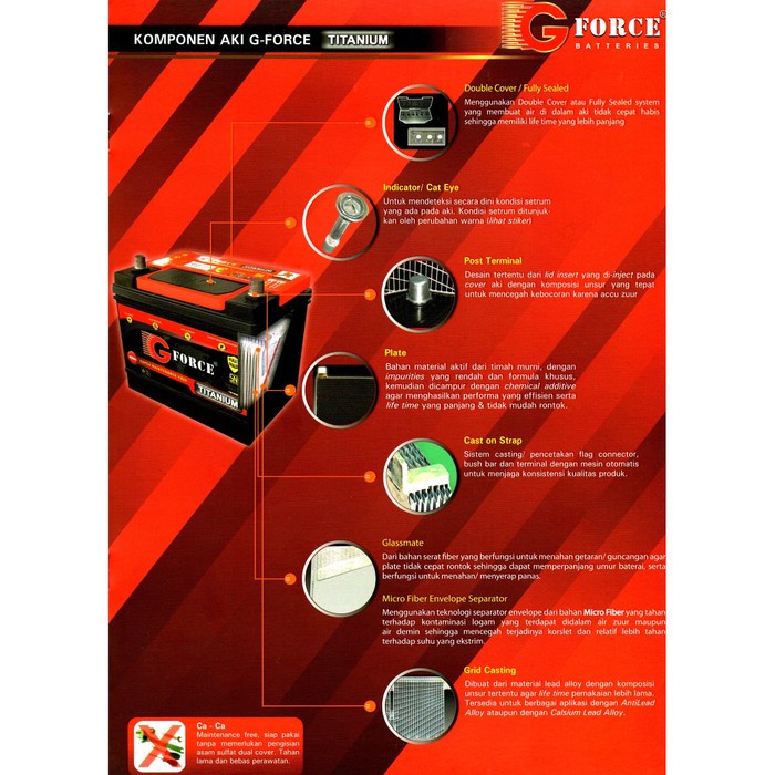 Jual New Aki Chevrolet Trailblazer /Zavira /Spin Diesel -Gforce