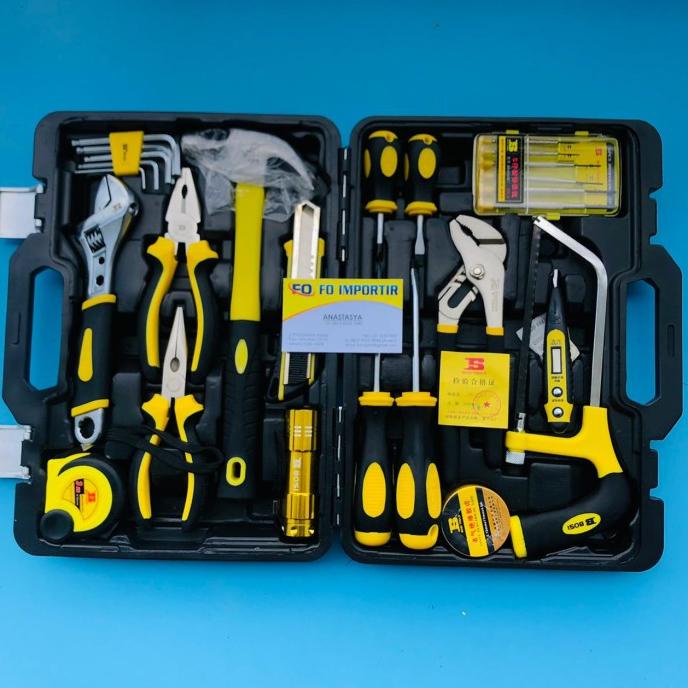 Jual Toolset Toolkit Toolbox Tool Set Tool Kit Tool Box 21pcs BOSI ...