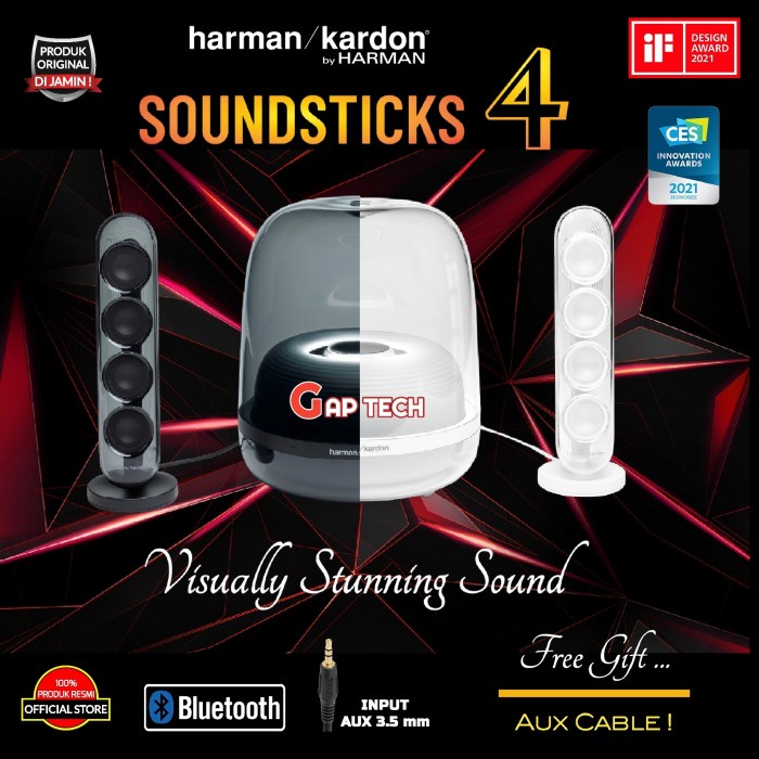 Jual HARMAN KARDON SOUNDSTICKS 4 / SOUNDSTICK 4 / SUCCESSOR SOUNDSTICKS ...