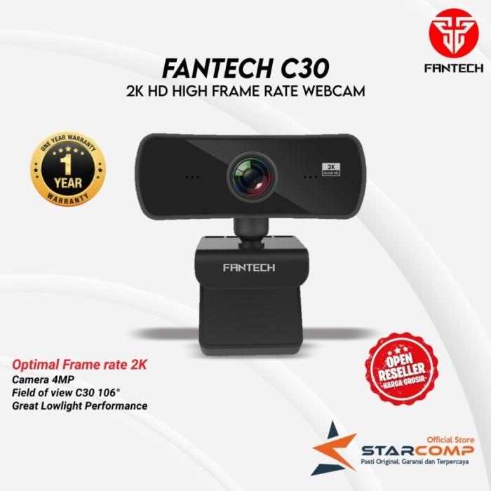 Jual Webcam Fantech C30 C 30 Luminous Gaming 2K Qhd 1440P Original ...