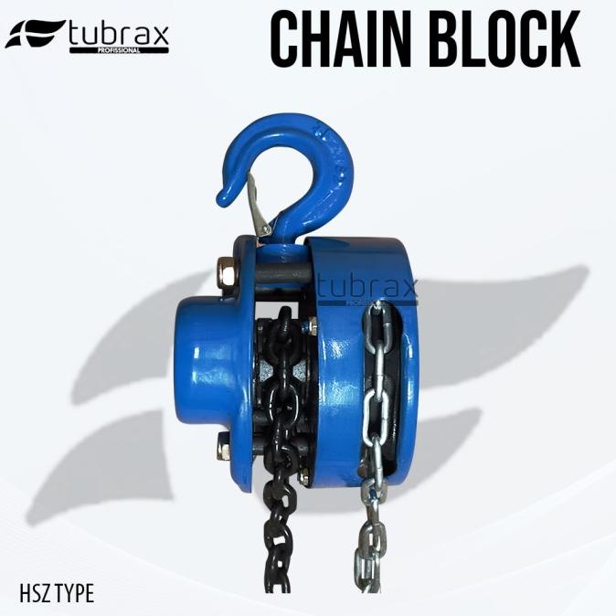 Jual Tubrax Chain Block 2 Ton X 9Meter Lifting Hoist Takel Katrol ...