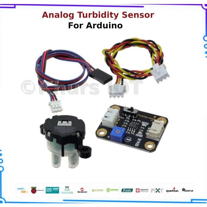 Jual DFRobot : Analog Turbidity Sensor For Arduino | Shopee Indonesia