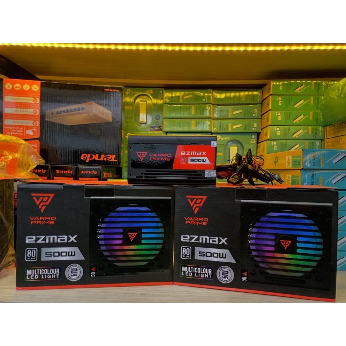 Jual Power Supply Psu Gaming Rgb Varro Ezmax Shopee Indonesia