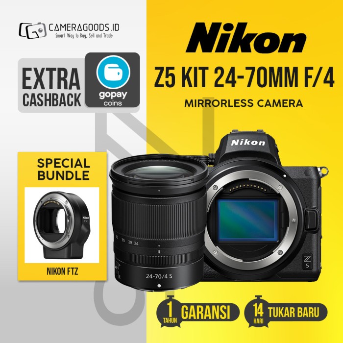 Jual Nikon Z5 Mirrorless Digital Camera Nikon Z 5 Body Only Shopee