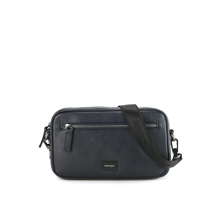 Jual Tas Selempang Hush Puppies Original Pria SlingBag 1 kantong dalam dengan resleting Lamaran Asli Terbaik Fugol Clutch Messenger Bag Cowo Leather Shopee Indonesia