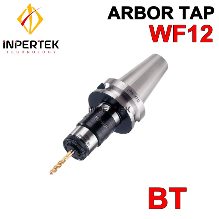 Jual Ready Arbor Tap Bt40 Wf12 Quick Tapping Collet Bt 40 Chuck Holder ...