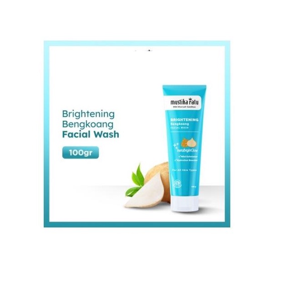 Jual Mustika Ratu Brightening Bengkoang Facial Wash 100 Gr Shopee