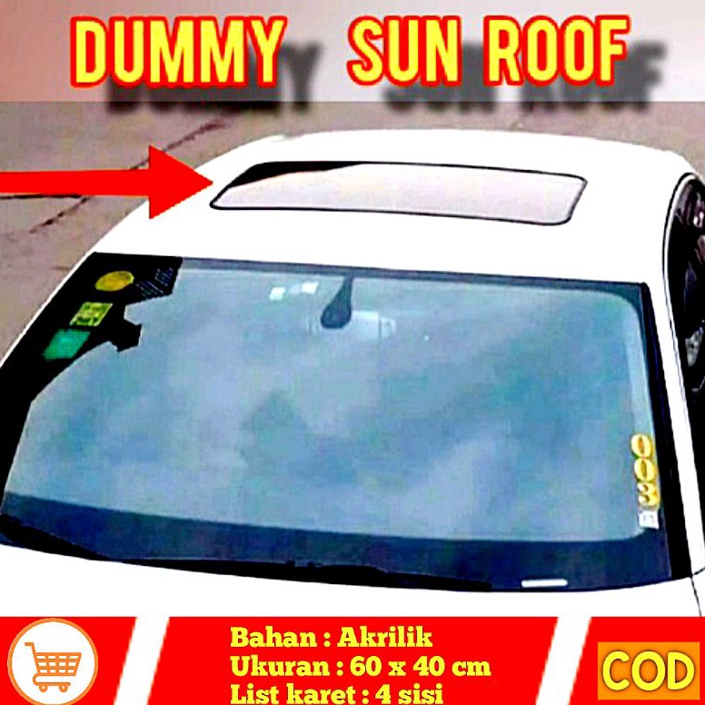 Jual SALE Sunroof / Moonroof Variasi Universal Semua Tipe Mobil ( 60 X